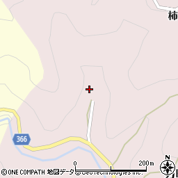 愛知県豊田市万町町（堀谷）周辺の地図