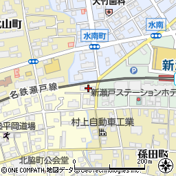 愛知県瀬戸市北脇町263周辺の地図