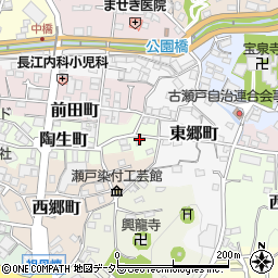 愛知県瀬戸市陶生町76周辺の地図