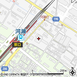 東びわこ農協　本店・金融部・共済保全課周辺の地図