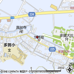 滋賀県犬上郡多賀町多賀656周辺の地図
