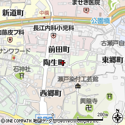 愛知県瀬戸市陶生町45周辺の地図