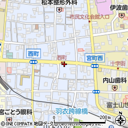 桂周辺の地図