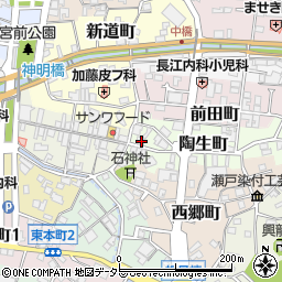 愛知県瀬戸市陶生町9周辺の地図