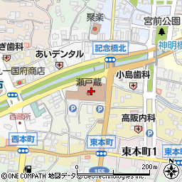 瀬戸市役所　まるっとミュージアム課まるっとミュージアム係周辺の地図