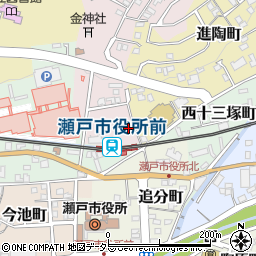 愛知県瀬戸市小金町6-1周辺の地図