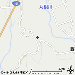 愛知県豊田市野入町向山周辺の地図