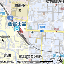 ぽんぽこ駅前食堂周辺の地図