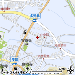 滋賀県犬上郡多賀町多賀1669周辺の地図