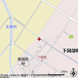 滋賀県彦根市下岡部町387-3周辺の地図