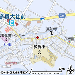 滋賀県犬上郡多賀町多賀706周辺の地図