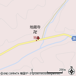 京都府船井郡京丹波町猪鼻上村20周辺の地図