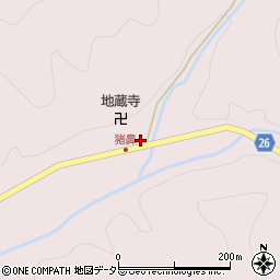 京都府船井郡京丹波町猪鼻上村70周辺の地図