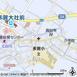 滋賀県犬上郡多賀町多賀703周辺の地図