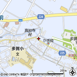 滋賀県犬上郡多賀町多賀644周辺の地図