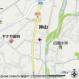 静岡県御殿場市神山877-1周辺の地図