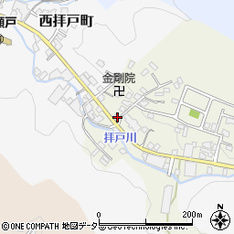 愛知県瀬戸市東拝戸町7周辺の地図
