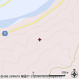 愛知県豊田市有間町（空山）周辺の地図