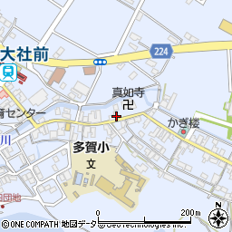 滋賀県犬上郡多賀町多賀661-1周辺の地図