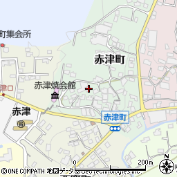 愛知県瀬戸市赤津町109周辺の地図