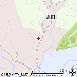 千葉県富津市恩田28周辺の地図