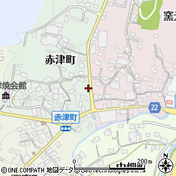 愛知県瀬戸市赤津町36周辺の地図