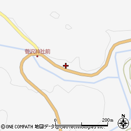 鳥取県日野郡日南町菅沢772-1周辺の地図
