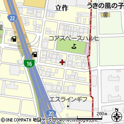 愛知県清須市春日江先17周辺の地図