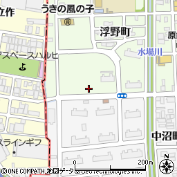 平田荘周辺の地図