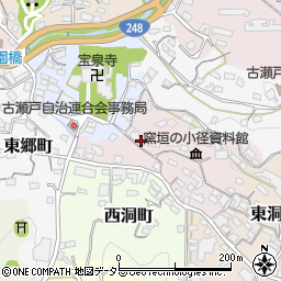愛知県瀬戸市仲洞町32-1周辺の地図