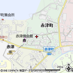 愛知県瀬戸市赤津町135周辺の地図