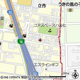 愛知県清須市春日江先18周辺の地図