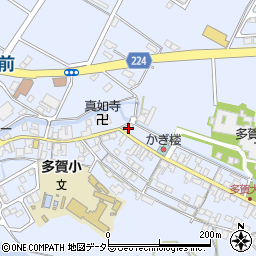 滋賀県犬上郡多賀町多賀643周辺の地図