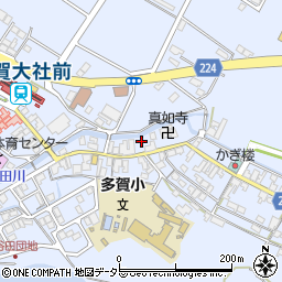滋賀県犬上郡多賀町多賀697周辺の地図