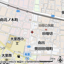 愛知県稲沢市奥田町計用周辺の地図