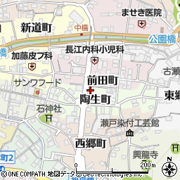 愛知県瀬戸市陶生町35周辺の地図