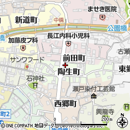 愛知県瀬戸市陶生町35周辺の地図