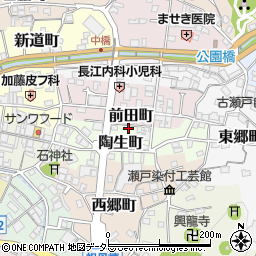 愛知県瀬戸市陶生町36周辺の地図