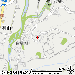 静岡県御殿場市神山203周辺の地図
