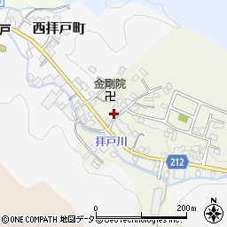 愛知県瀬戸市東拝戸町22周辺の地図