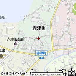 愛知県瀬戸市赤津町107周辺の地図