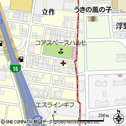 愛知県清須市春日江先9周辺の地図