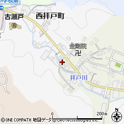 愛知県瀬戸市東拝戸町1周辺の地図