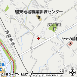 静岡県御殿場市神山1211周辺の地図