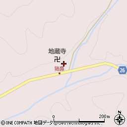 京都府船井郡京丹波町猪鼻上村16周辺の地図