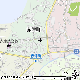 愛知県瀬戸市赤津町79周辺の地図