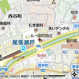 愛知県瀬戸市栄町41周辺の地図
