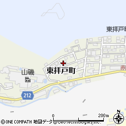 愛知県瀬戸市東拝戸町90-10周辺の地図