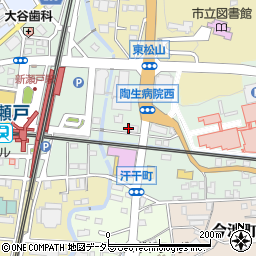 愛知県瀬戸市西追分町161-13周辺の地図