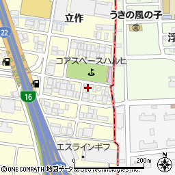 愛知県清須市春日江先8周辺の地図
